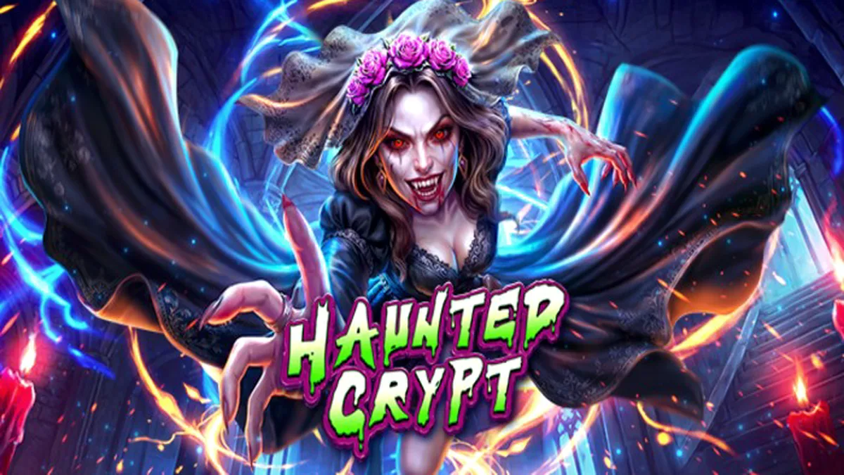 Tangkapan layar permainan slot Jelly Express dengan tema permen dan kereta api.